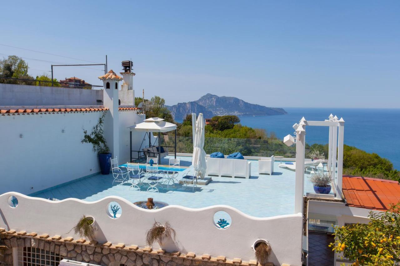 Villa Venus In Penisola Sorrentina 마사루브렌세 외부 사진