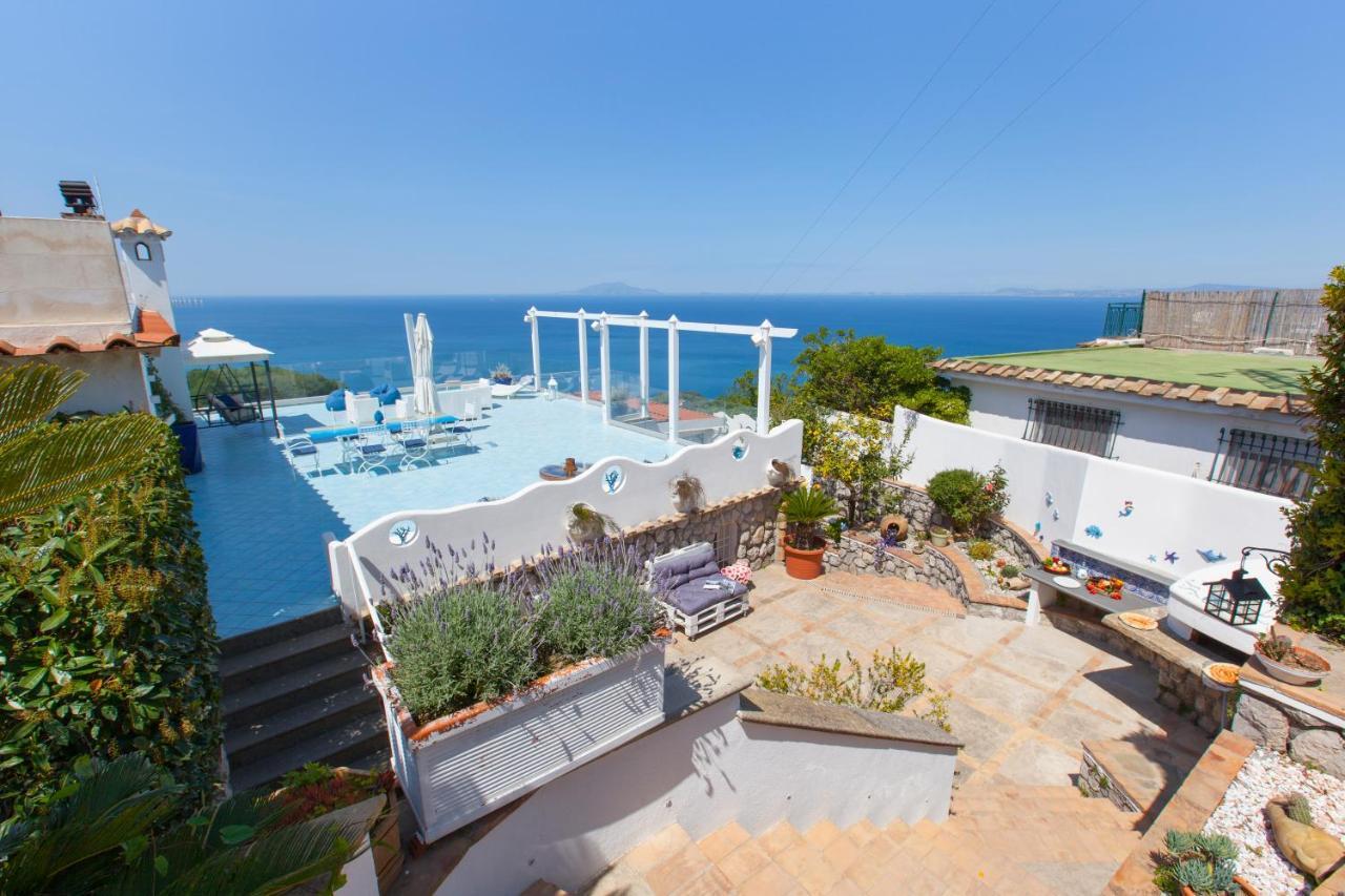 Villa Venus In Penisola Sorrentina 마사루브렌세 외부 사진